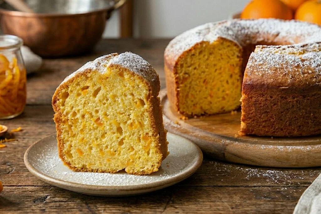 Ciambellone all’arancia in friggitrice ad aria