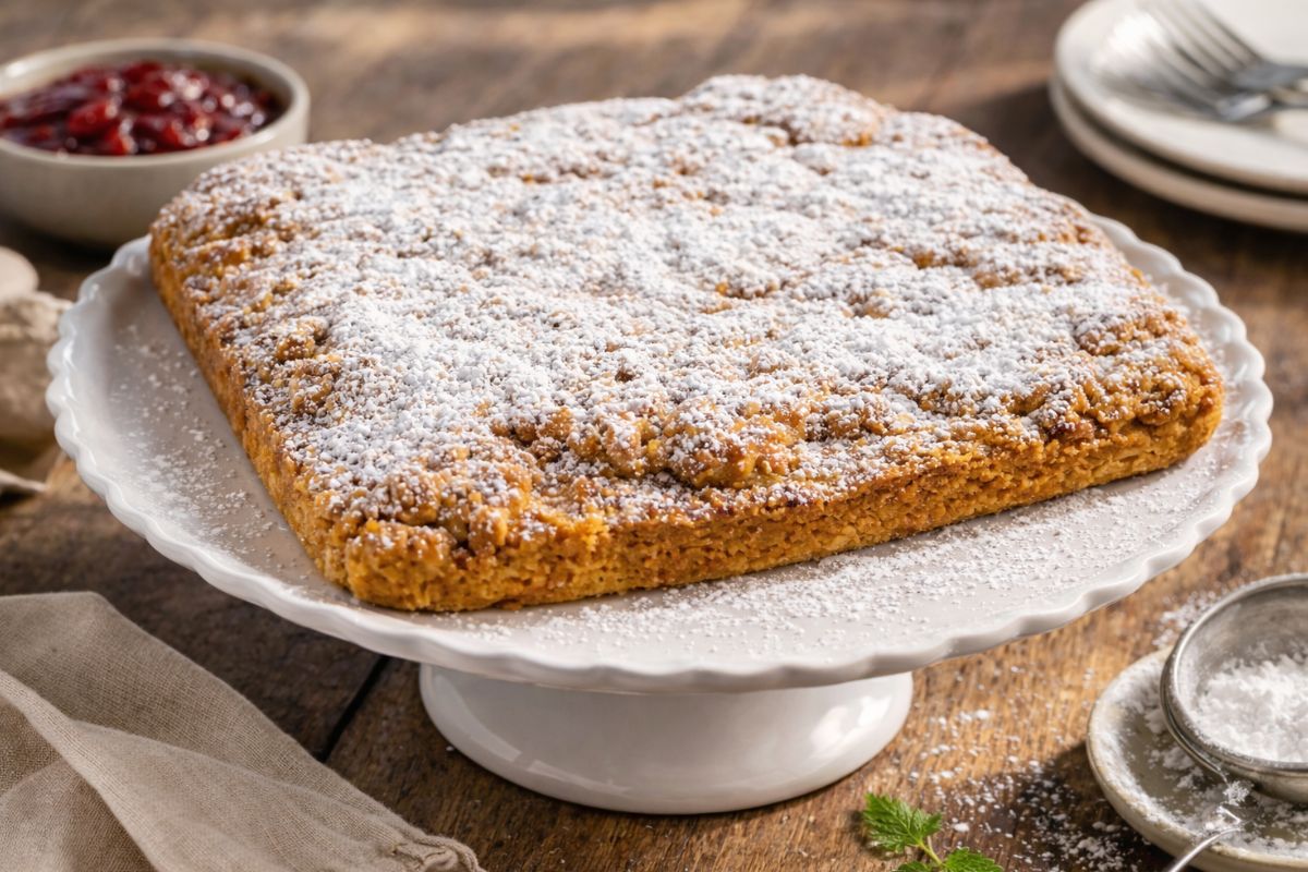 Hai solo 5 minuti per preparare il dolce? Ecco la crostata con frolla all’olio in friggitrice ad aria