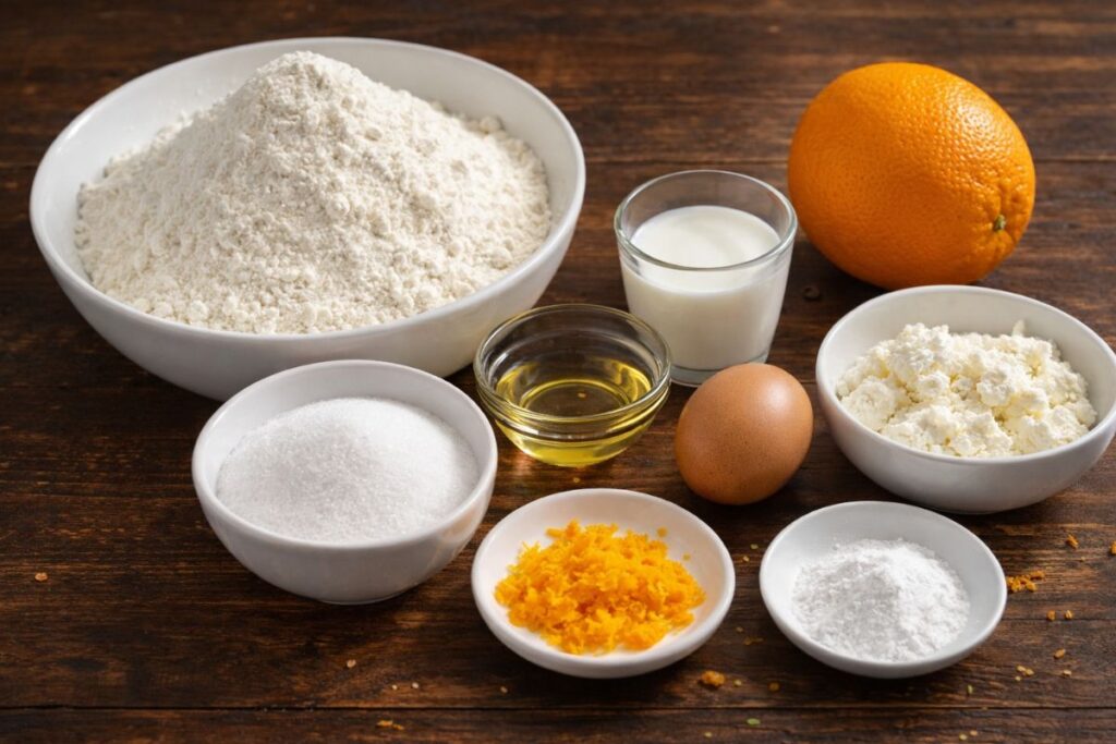 ciambelline Arlecchino in friggitrice ad aria, ingredienti