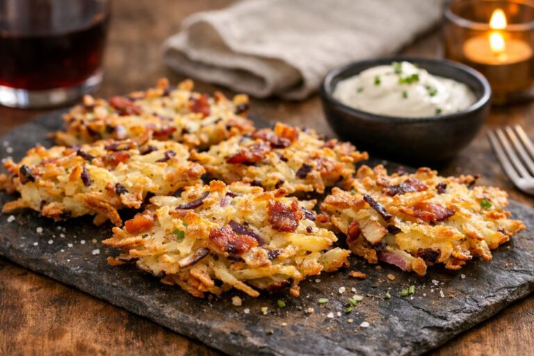 I famosi rösti svizzeri, ma cotti in friggitrice ad aria: frittelle contadine dalla bontà ineguagliabile