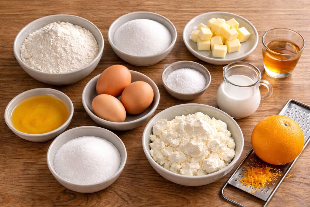 torta magica, ingredienti