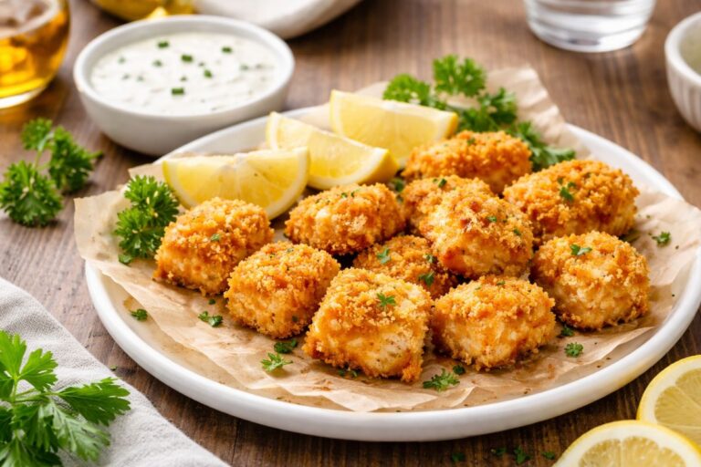 Super crispy e velocissimo: con i bocconcini di salmone in friggitrice ad aria hai un secondo pronto in pochi minuti