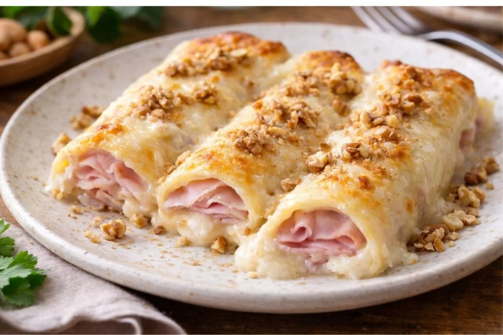 Cannelloni di lasagna in friggitrice ad aria