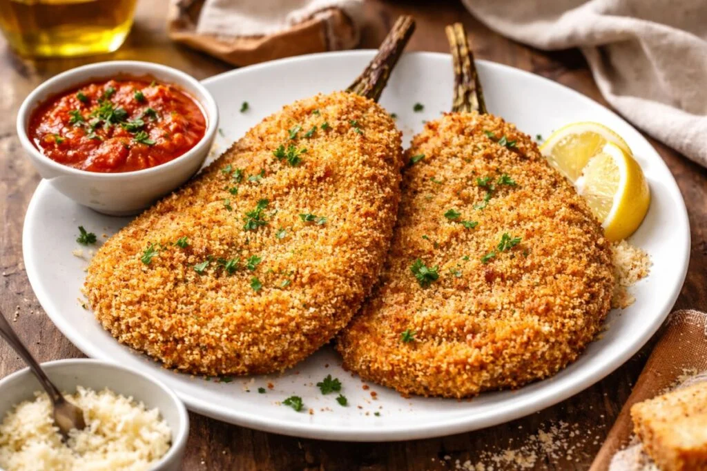 Cotoletta in friggitrice ad aria