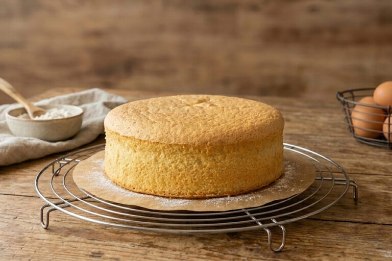 Pan di Spagna in friggitrice ad aria, la ricetta originale senza lievito (trucchi per un risultato perfetto) 