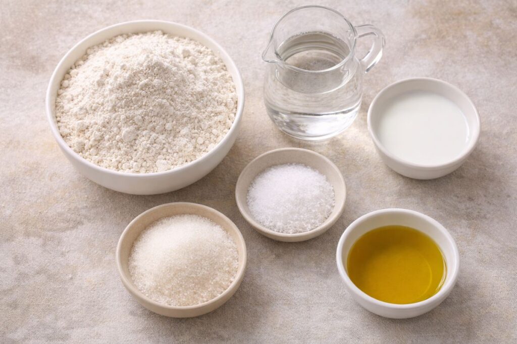 Tortano in friggitrice ad aria, ingredienti