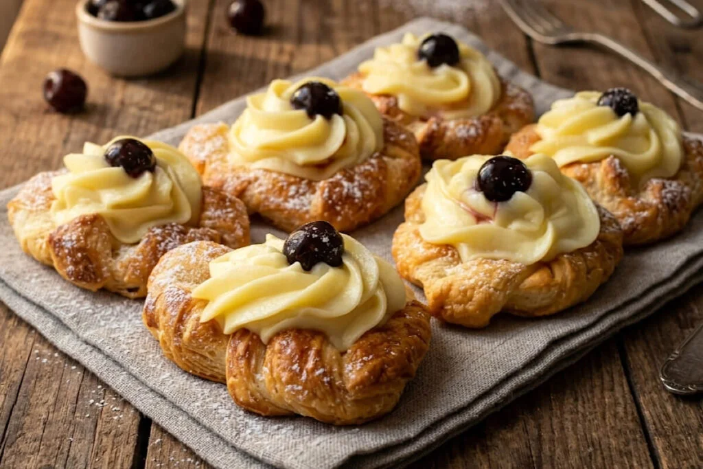 Zeppole di San Giuseppe con pasta sfoglia