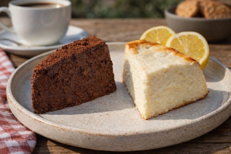 Se non hai mai mangiato la ricotta infornata, prova questa variante al cacao o limone in friggitrice ad aria