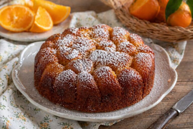 Torta sana in friggitrice ad aria? Ecco la caprese all’arancia: facile, buona, light