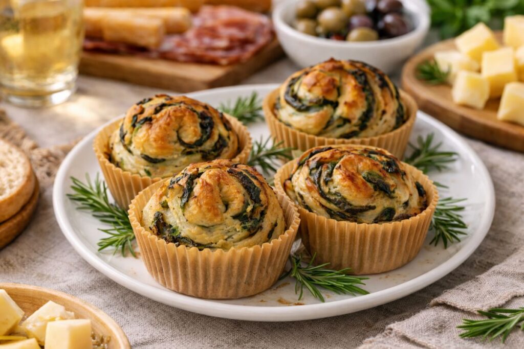 Cruffin salati in friggitrice ad aria