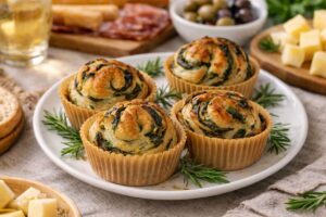 Cruffin salati in friggitrice ad aria