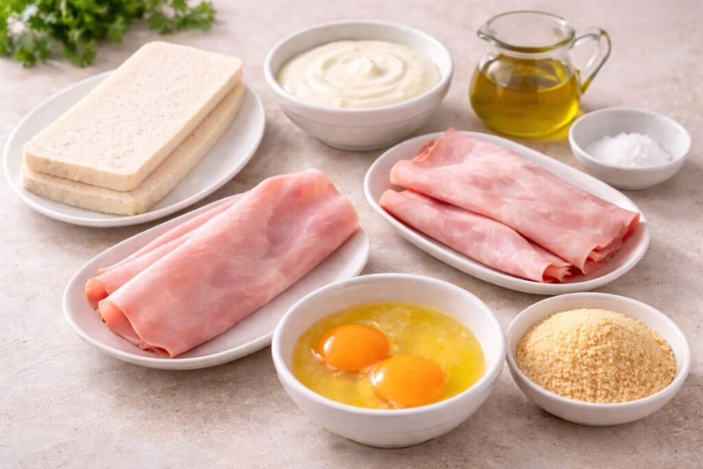 Involtini filanti in friggitrice ad aria, ingredienti