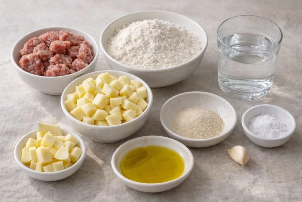 Pizzette senza lievitazione in friggitrice ad aria, ingredienti
