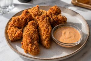 Pollo alla Raising Cane's in friggitrice ad aria