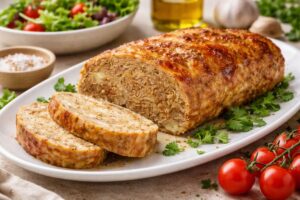 Polpettone di pollo in friggitrice ad aria