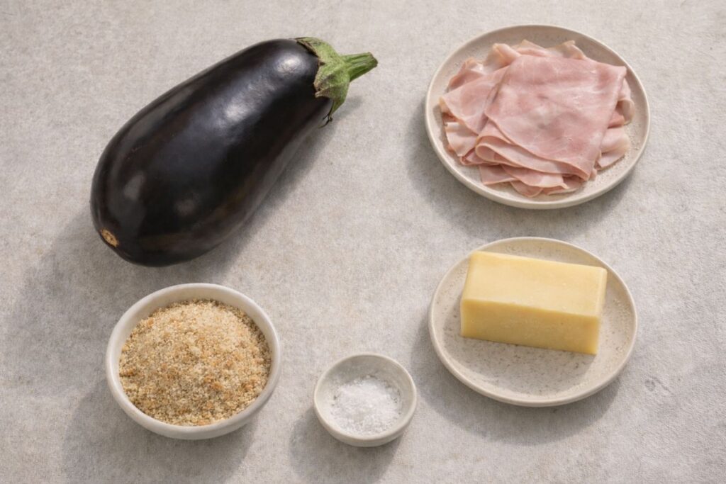 Spiedini di melanzane in friggitrice ad aria, ingredienti