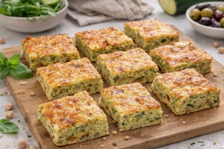 Hai meno di mezz’ora? Con farina di ceci e zucchine, ecco una torta salata perfetta in friggitrice ad aria