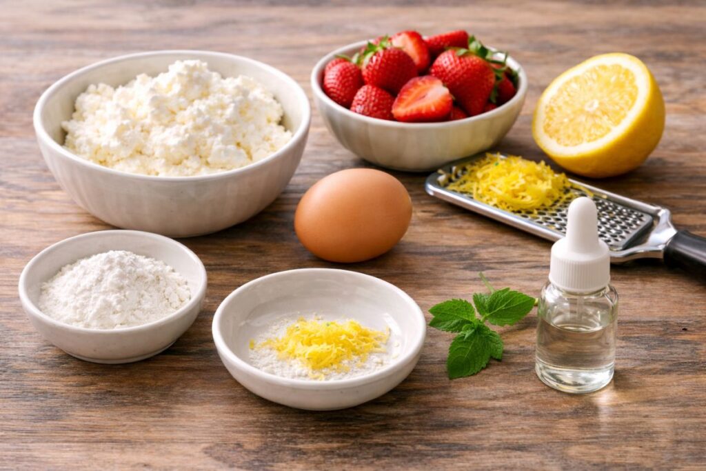 Tortina fit in friggitrice ad aria, ingredienti