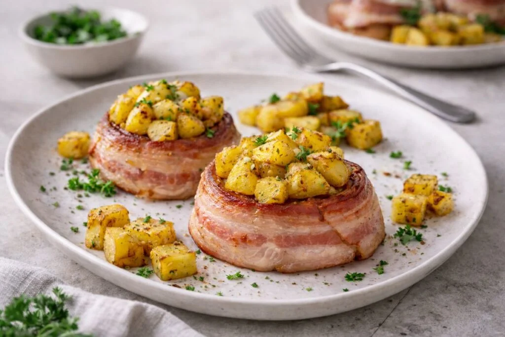 Tortini di carne in friggitrice ad aria