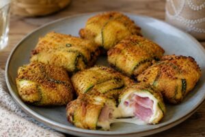 Fagottini di zucchine in friggitrice ad aria