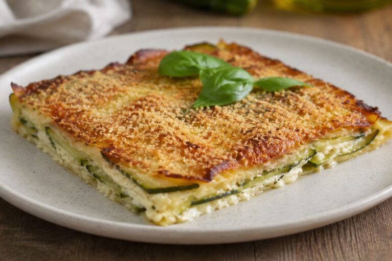 Zucchine a strati e crema allo yogurt: la millefoglie light in friggitrice ad aria, per un pranzo leggero