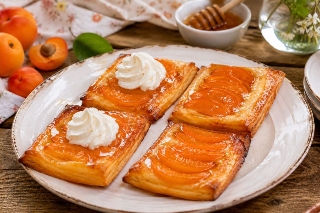 Tarte tatin alle albicocche in friggitrice ad aria