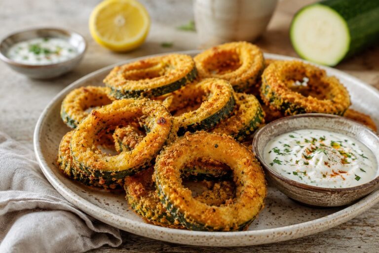 Meglio di quelli fritti: anelli di zucchine leggerissimi in friggitrice ad aria