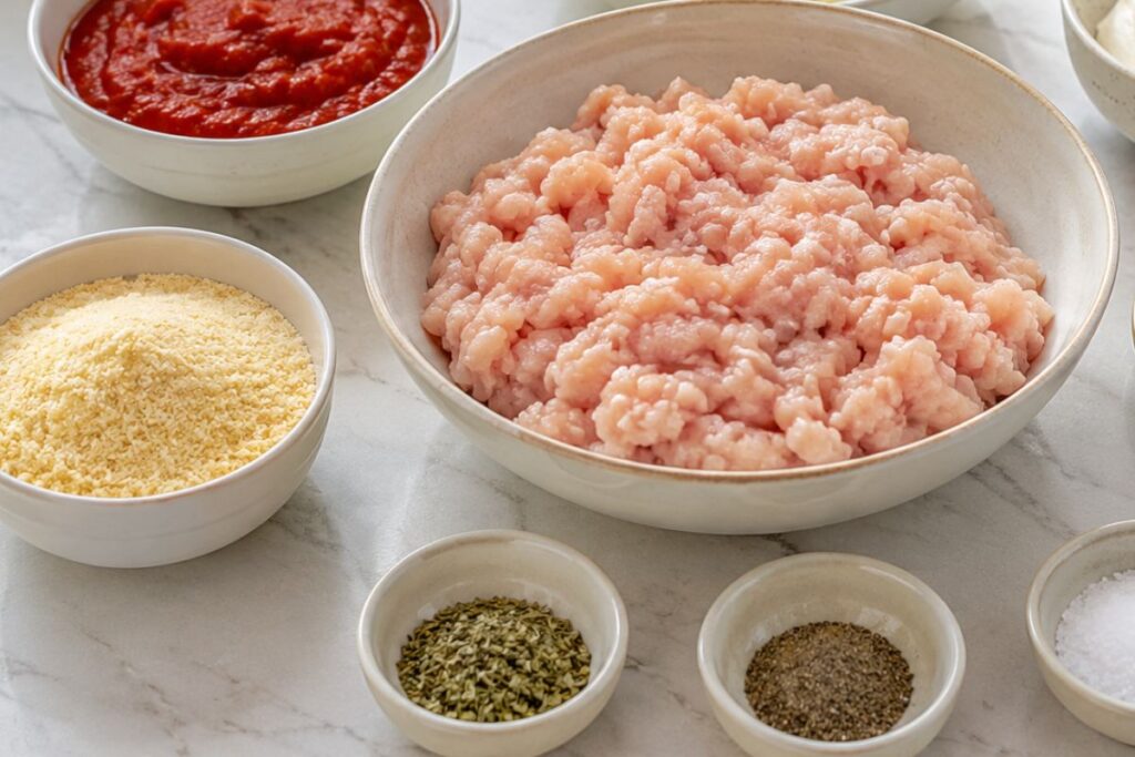 Calzoni di pollo in friggitrice ad aria, ingredienti