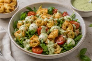 Insalata di tortellini in friggitrice ad aria
