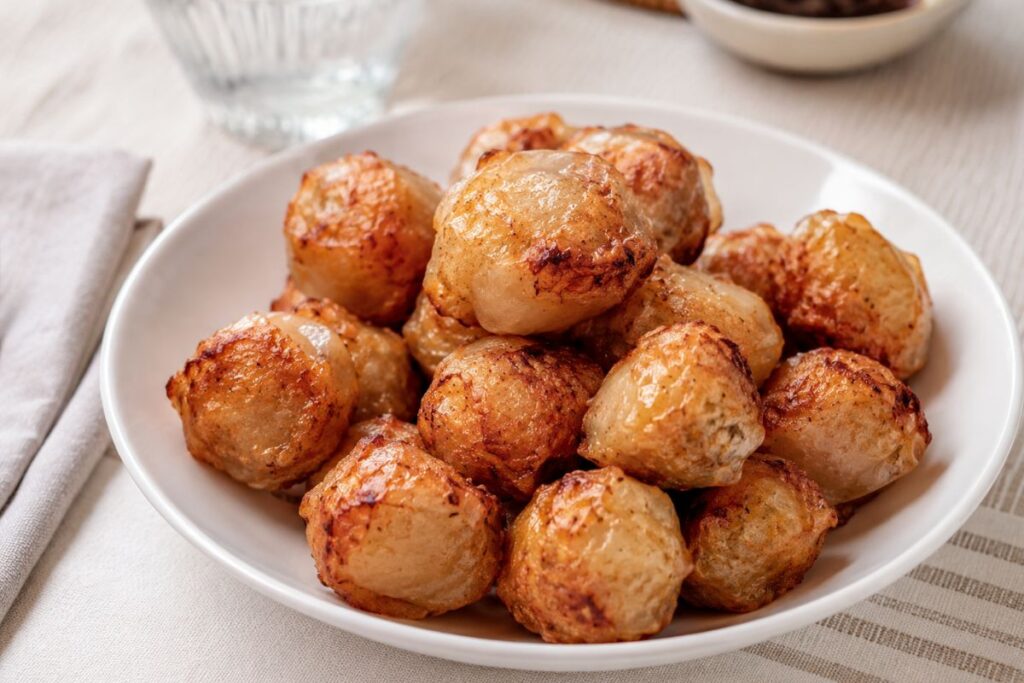 Snack croccanti al pollo in friggitrice ad aria
