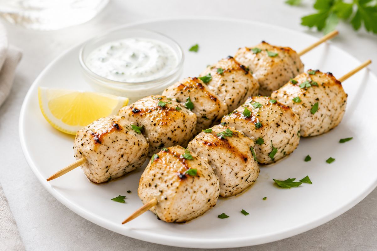 Spiedini di pollo in friggitrice ad aria: da quando aggiungo questo ingrediente non vengono più asciutti!
