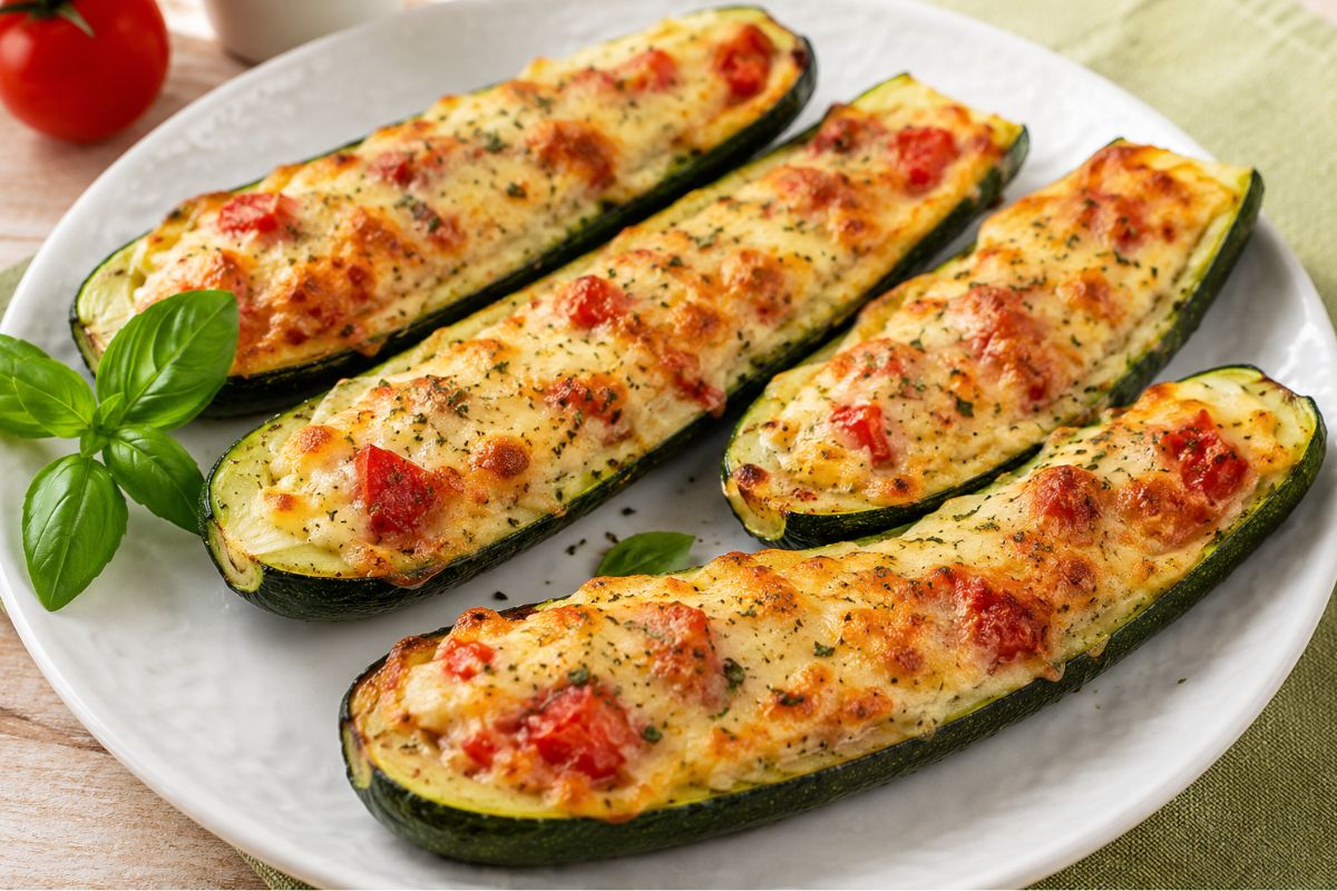 Hai mai provato questo ripieno per le zucchine? Senza carne né tonno e le fai in friggitrice ad aria