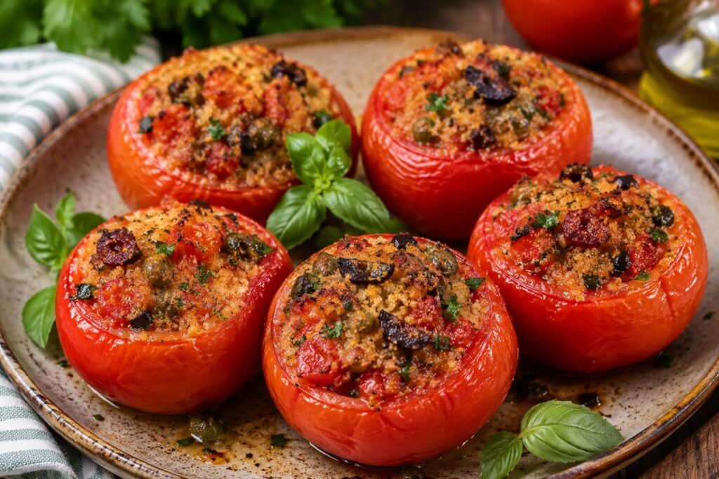 pomodori ripieni in friggitrice ad aria,