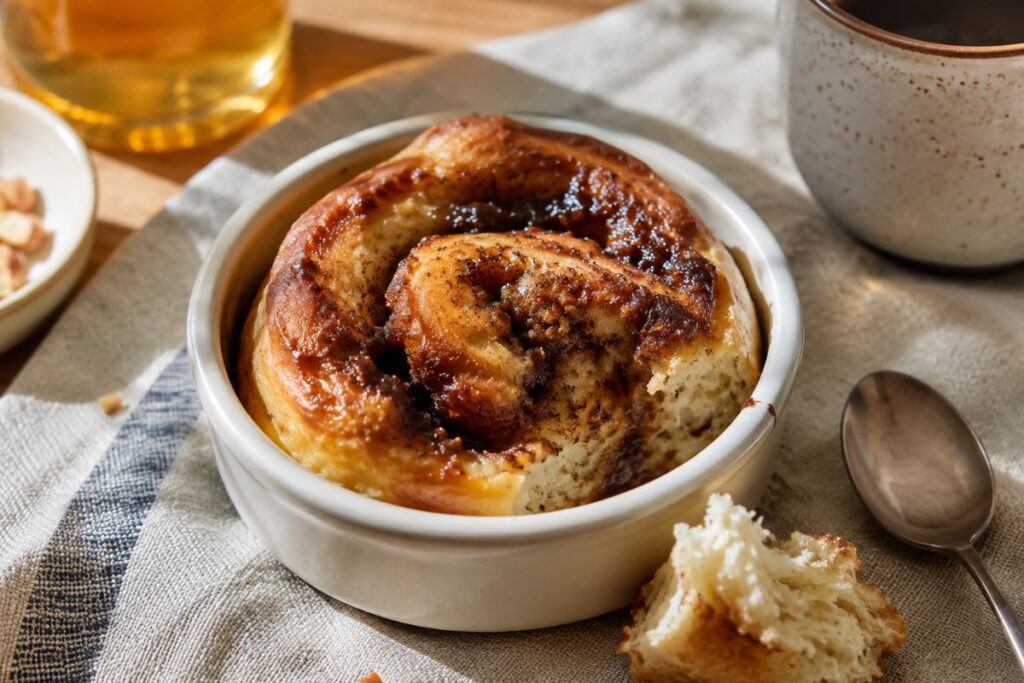 Cinnamon roll monoporzione in friggitrice ad aria