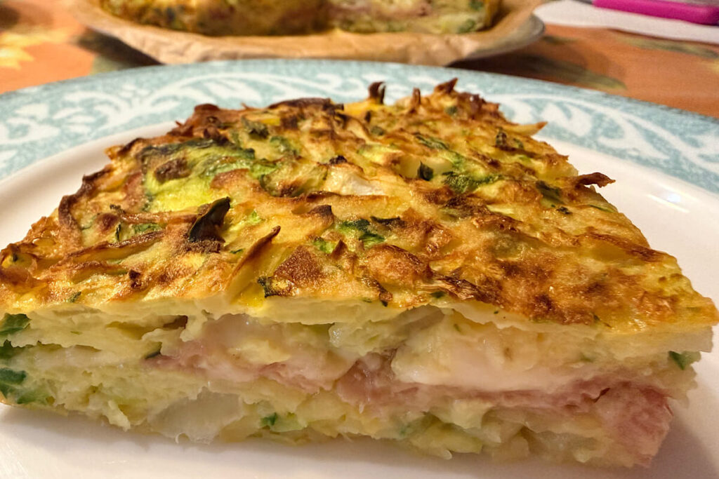 Lasagna low carb in friggitrice ad aria