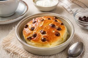 Pane dolce keto in friggitrice ad aria