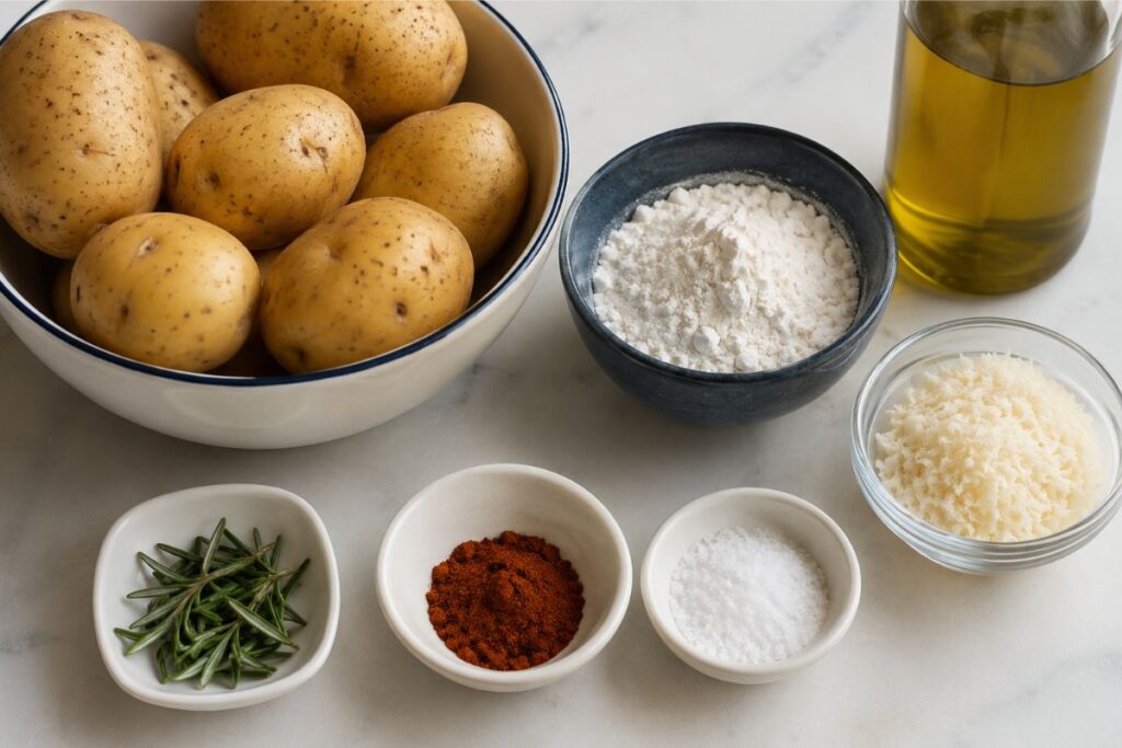 Potato pillow in friggitrice ad aria, ingredienti