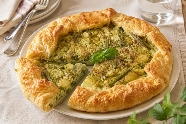 Quando la preparo nessuno resiste (scopri perché): la torta rustica alla genovese in friggitrice ad aria