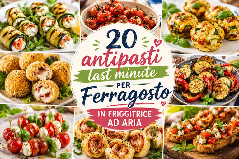 20 Antipasti di Ferragosto last minute in friggitrice ad aria: tante idee senza correre al supermercato