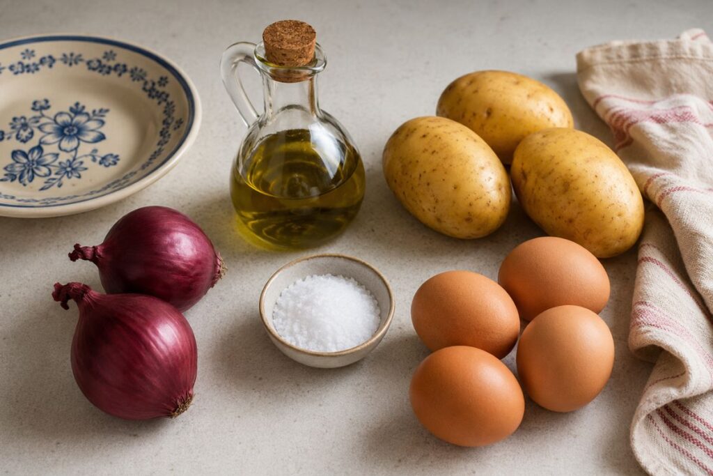 tortilla, ingredienti