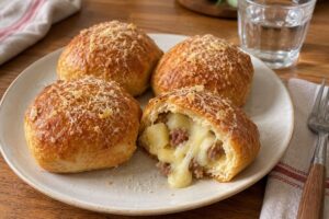 Bombette di pizza crocche in friggitrice ad aria