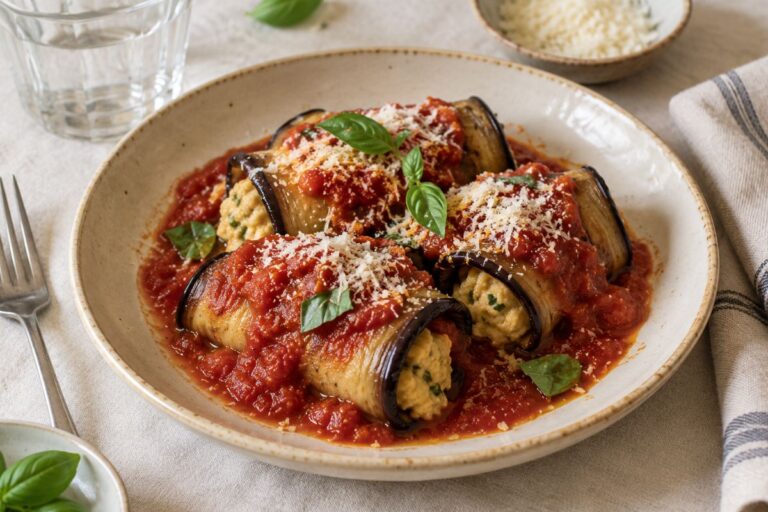 Questi involtini di melanzane meritano la scarpetta: sapori mediterranei in friggitrice ad aria
