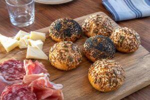 Panini fit con skyr e feta in friggitrice ad aria