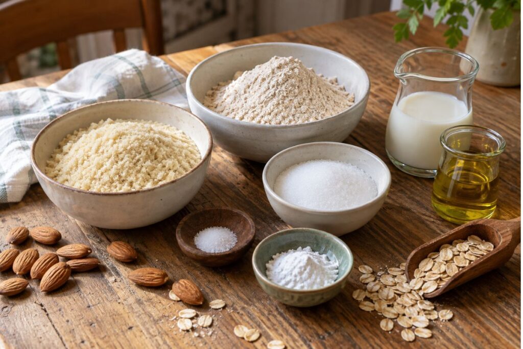 Ricciarelli in friggitrice ad aria, ingredienti