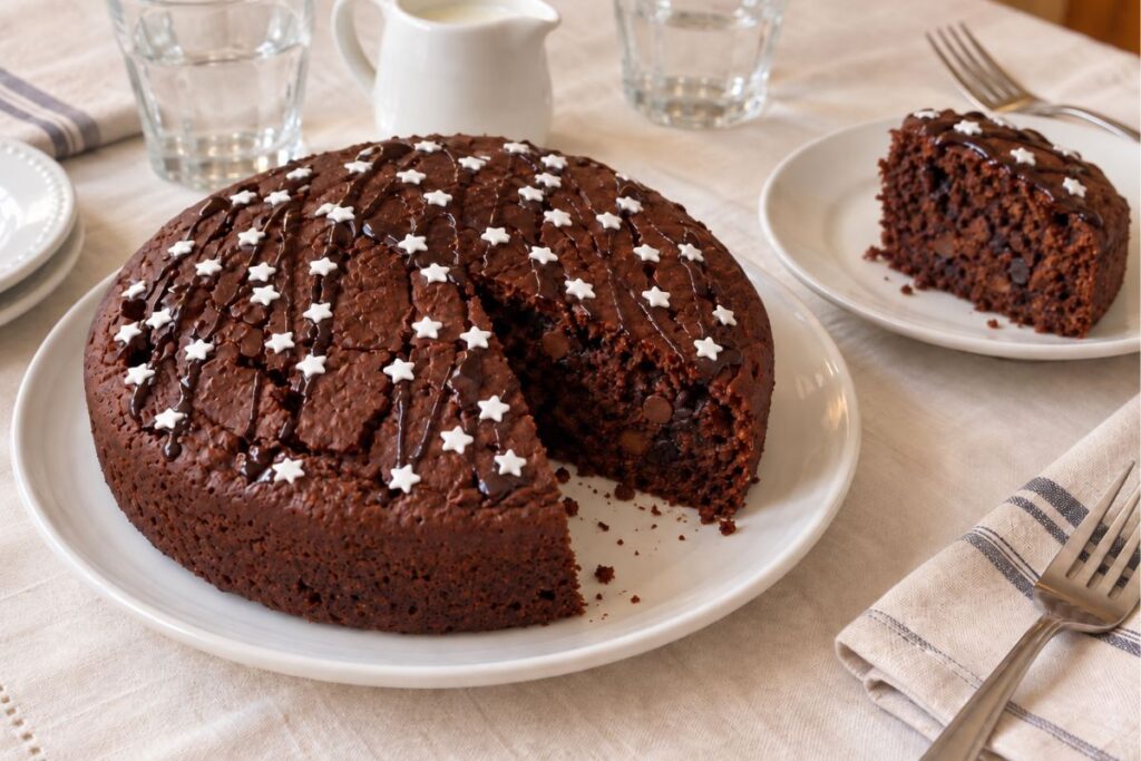 Torta tipo Pan di Stelle in friggitrice ad aria