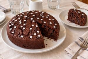 Torta tipo Pan di Stelle in friggitrice ad aria