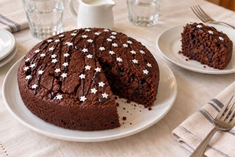 Se sceglievi sempre la fetta più cioccolatosa, questa torta è fatta per te (in friggitrice ad aria)