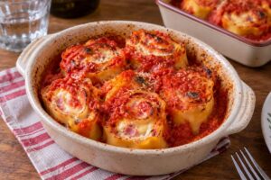 girelle di lasagna in friggitrice ad aria