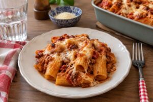 pasta al forno in friggitrice ad aria