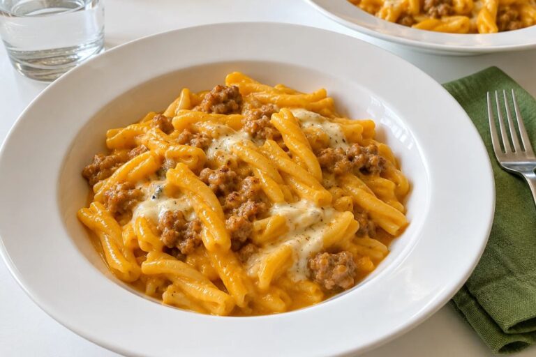 Niente panna: prova la pasta più cremosa dell’autunno, in friggitrice ad aria